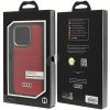 Audi Synthetic Leather MagSafe iPhone 15 Pro 6.1 czerwony/red hardcase AU-TPUPCMIP15P-GT/D3-RD